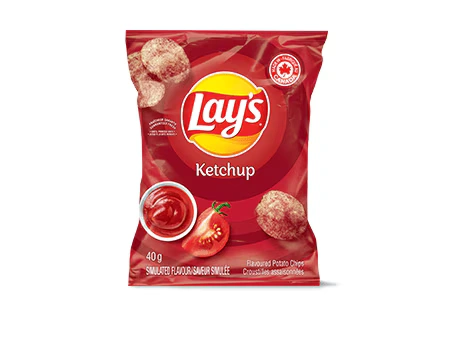Lay’s® Ketchup flavoured potato chips