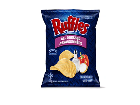 RUFFLES® All Dressed Flavour Potato Chips