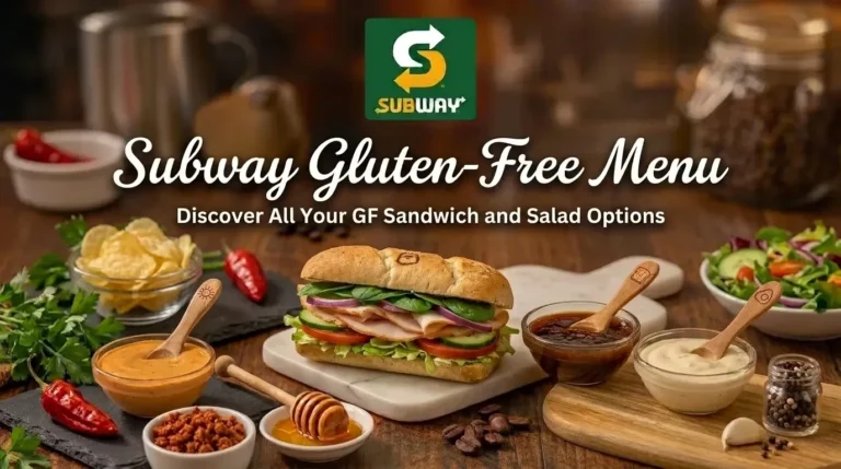 Subway Gluten Free Menu