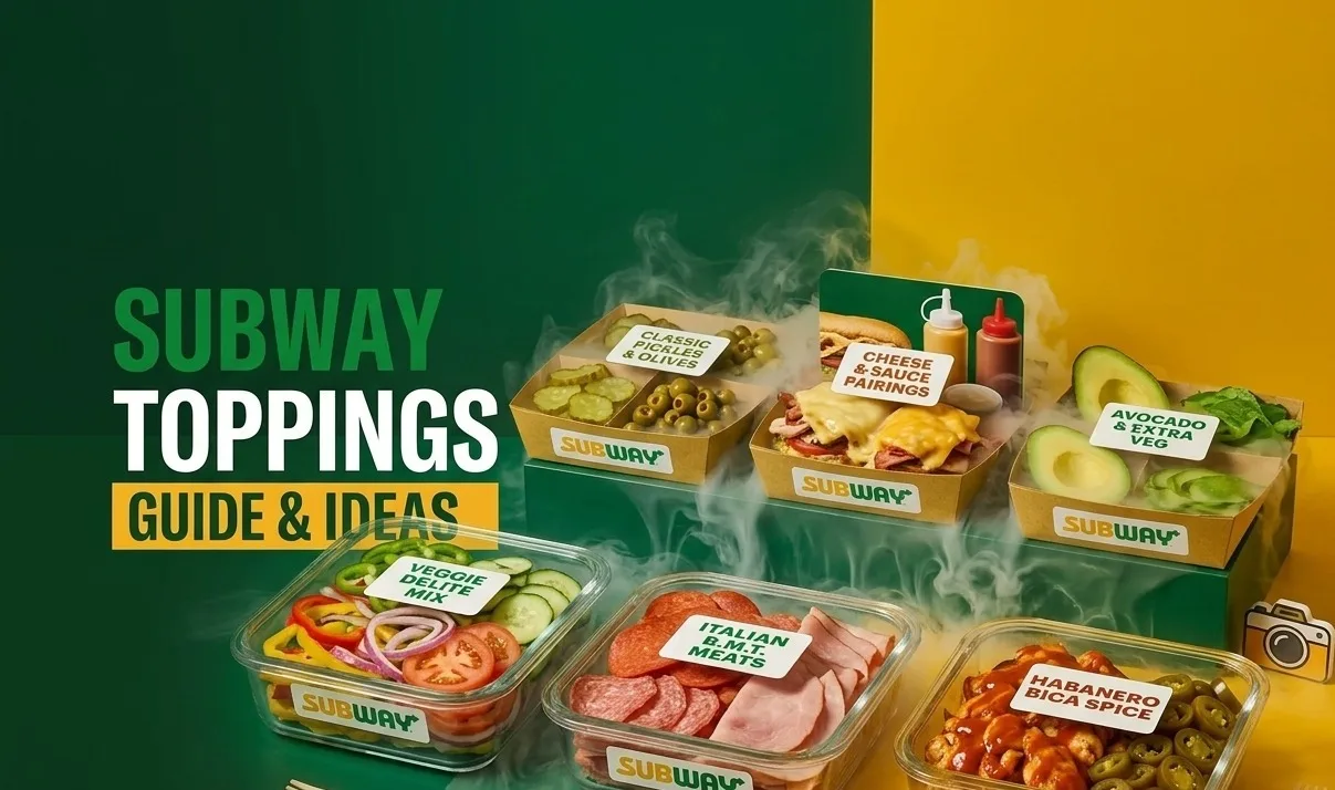 Subway Toppings 1 Subway Toppings
